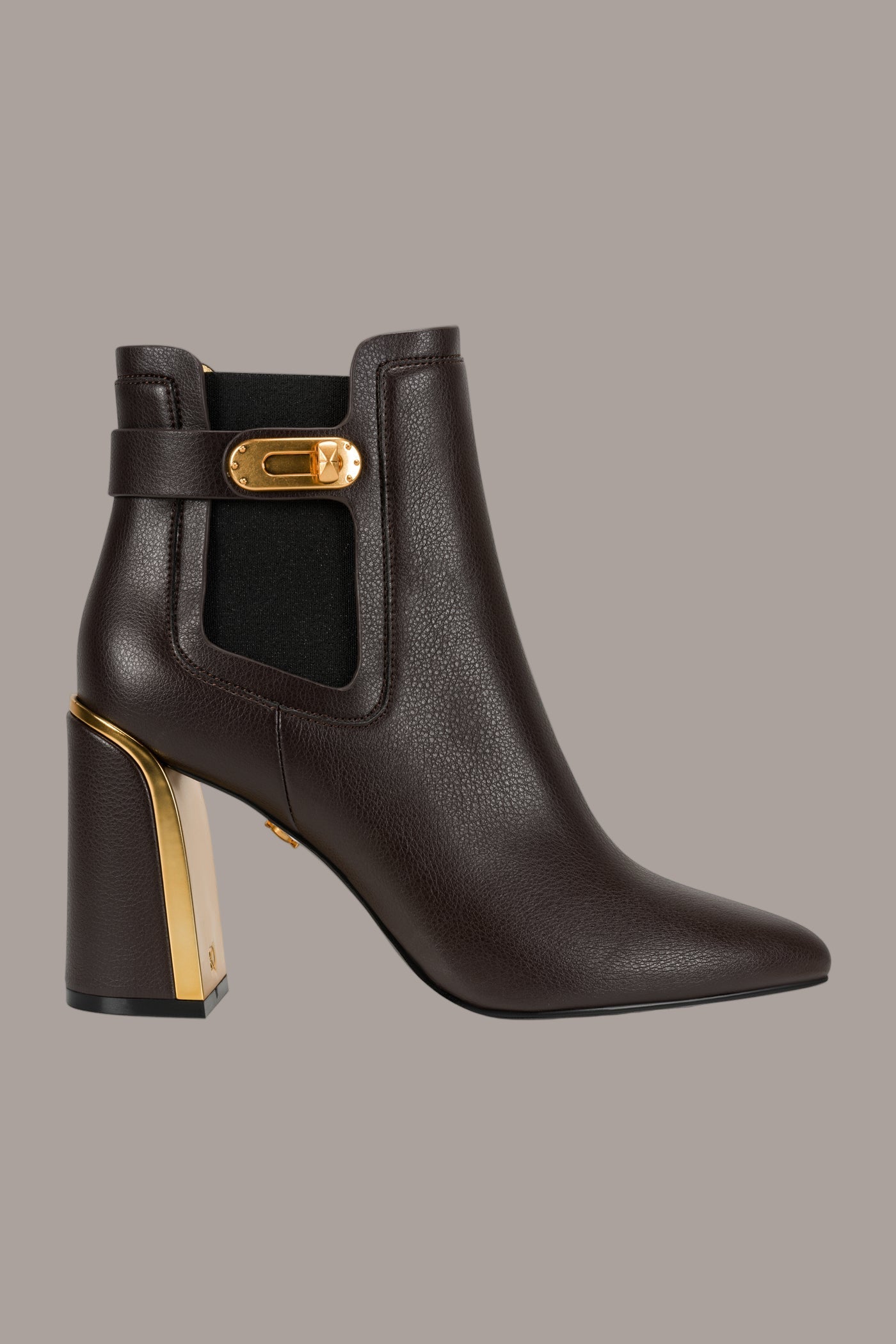 Donna Karan | RAINE GOLD-TRIMMED CHELSEA BOOTIE