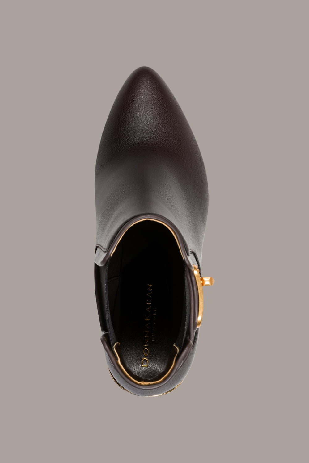 Donna Karan | RAINE GOLD-TRIMMED CHELSEA BOOTIE