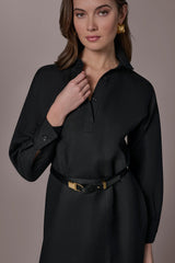 Donna Karan | LINEN-BLEND SHIRT DRESS