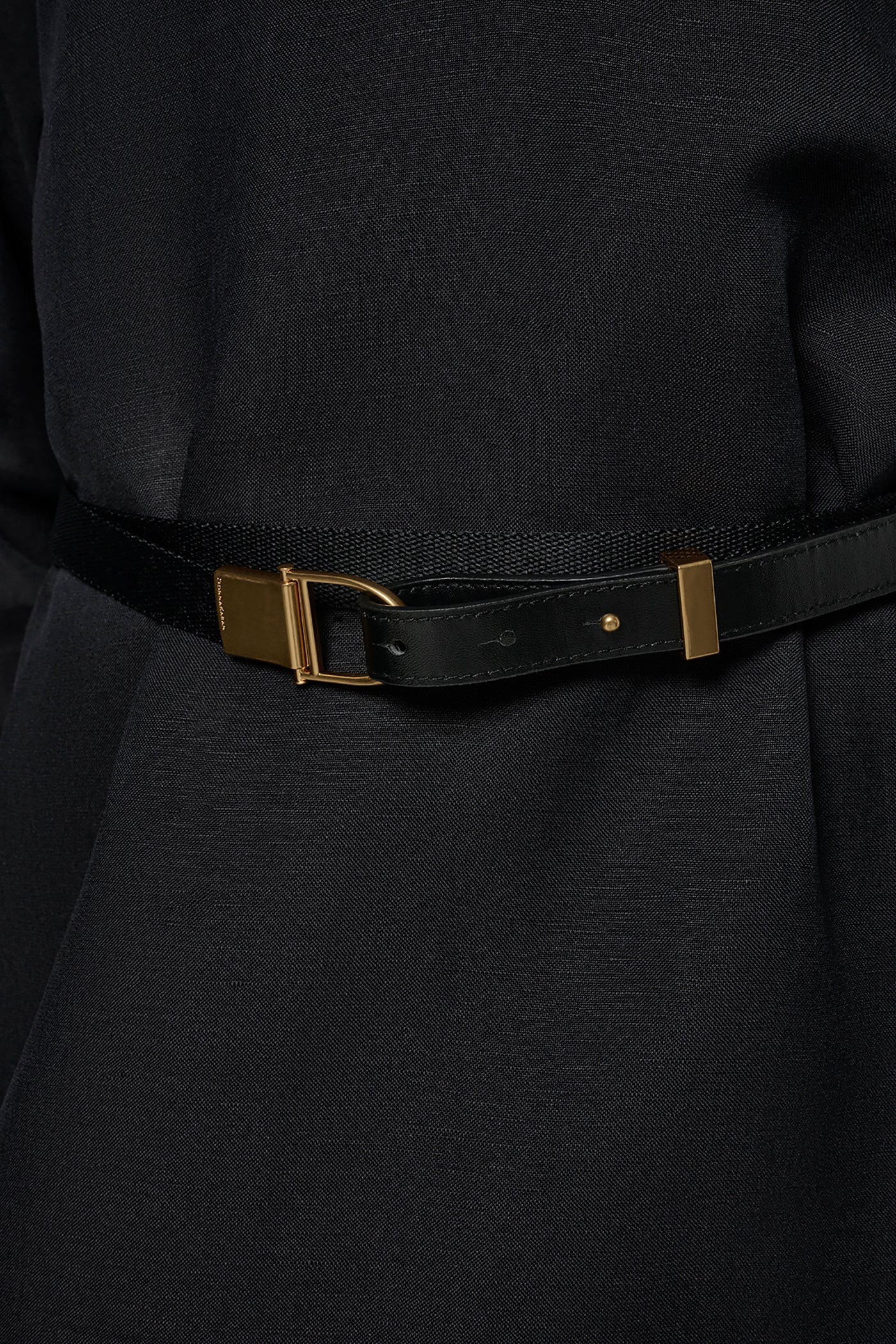 Donna Karan | LINEN-BLEND SHIRT DRESS
