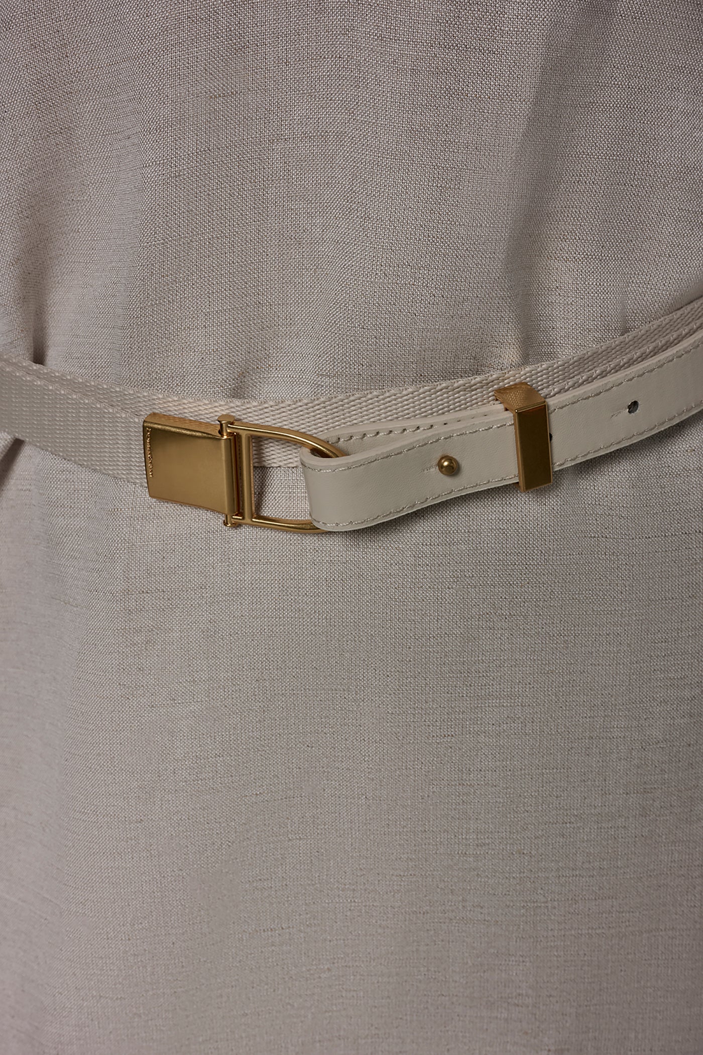 Donna Karan | LINEN-BLEND SHIRT DRESS