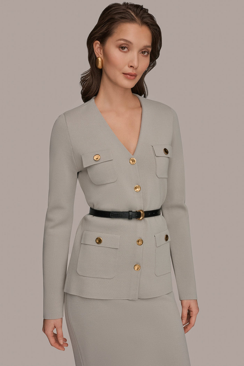 Donna Karan | UTILITY SWEATER BLAZER