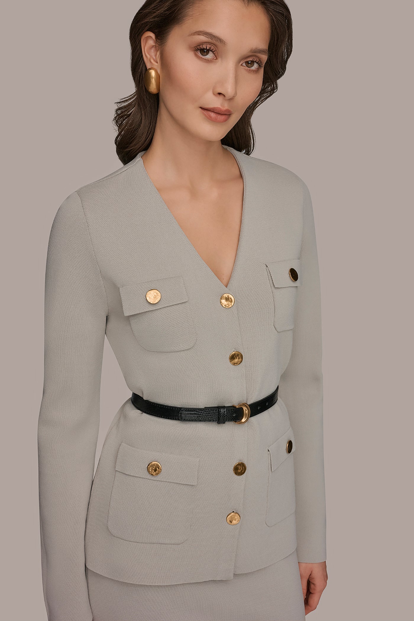 Donna Karan | UTILITY SWEATER BLAZER