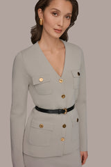 Donna Karan | UTILITY SWEATER BLAZER