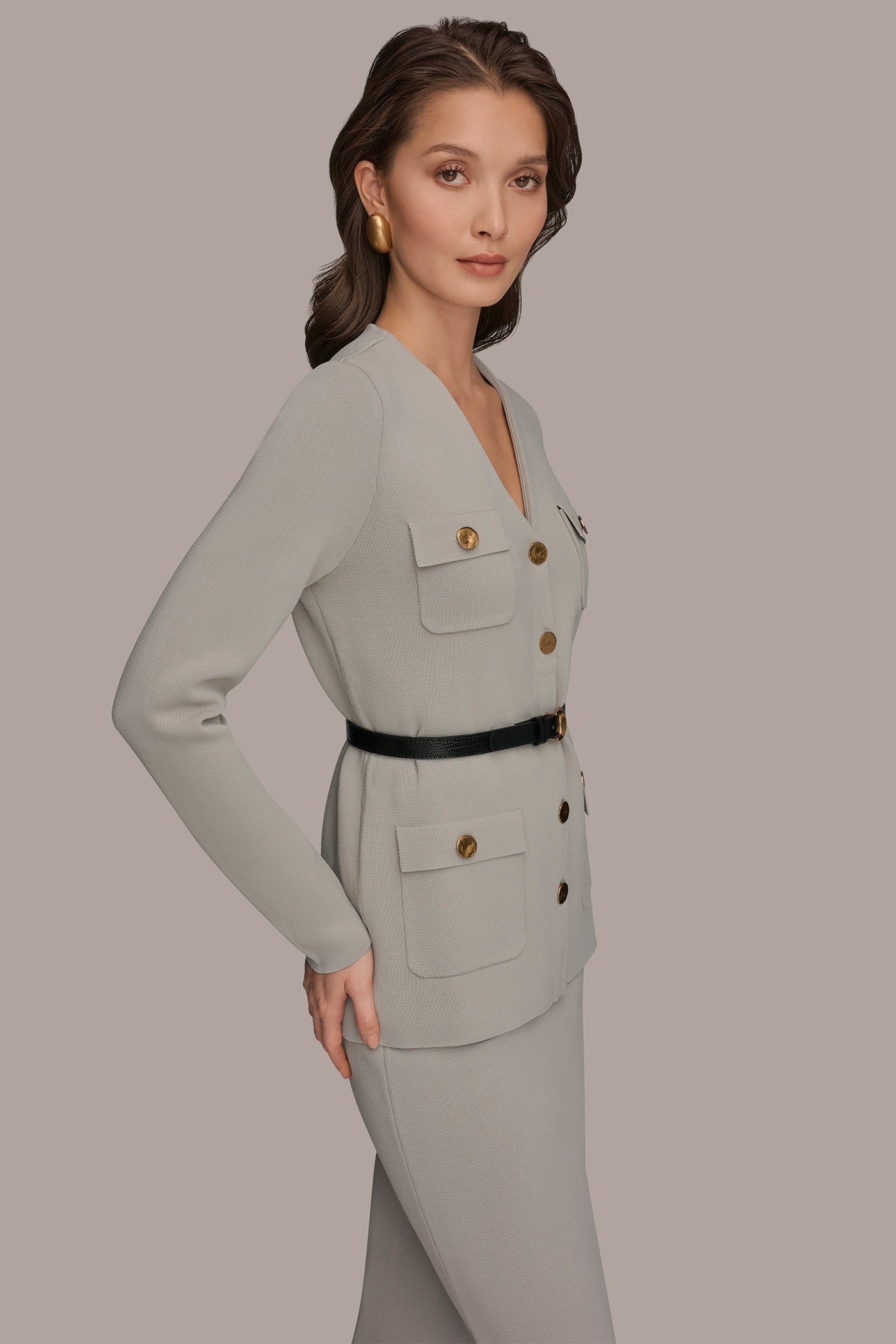 Donna Karan | UTILITY SWEATER BLAZER