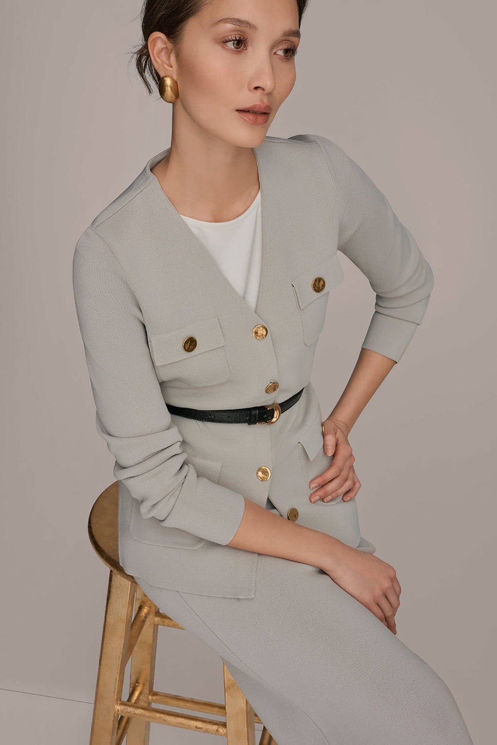 Donna Karan | UTILITY SWEATER BLAZER