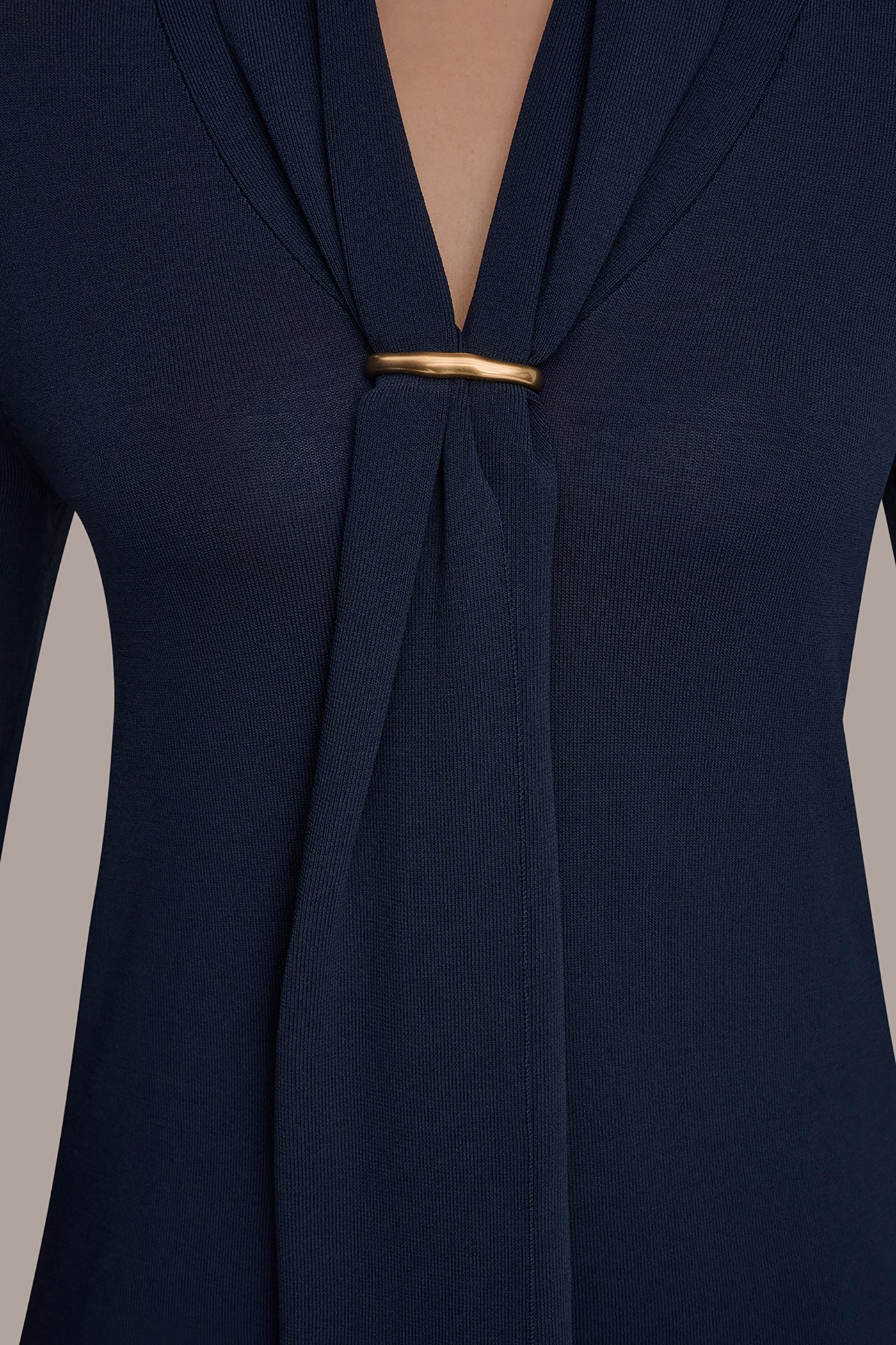 Donna Karan | DRAPED SCARF SWEATER