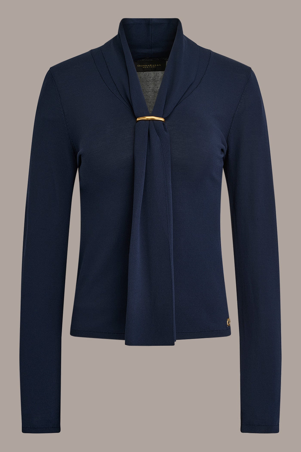 Donna Karan | DRAPED SCARF SWEATER