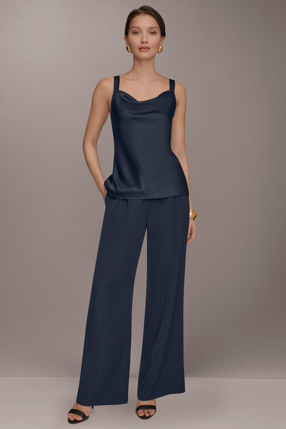 Donna Karan | COWL-NECK CAMI