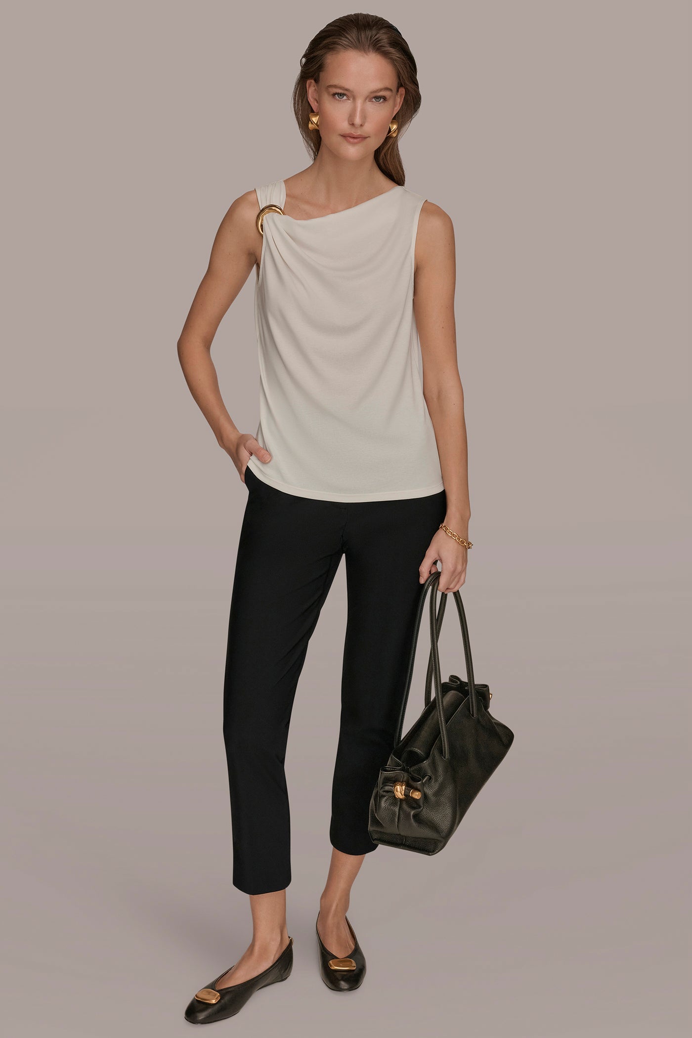 Donna Karan | ASYMMETRIC BLOUSE