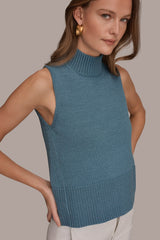 Donna Karan | SLEEVELESS A-LINE SWEATER