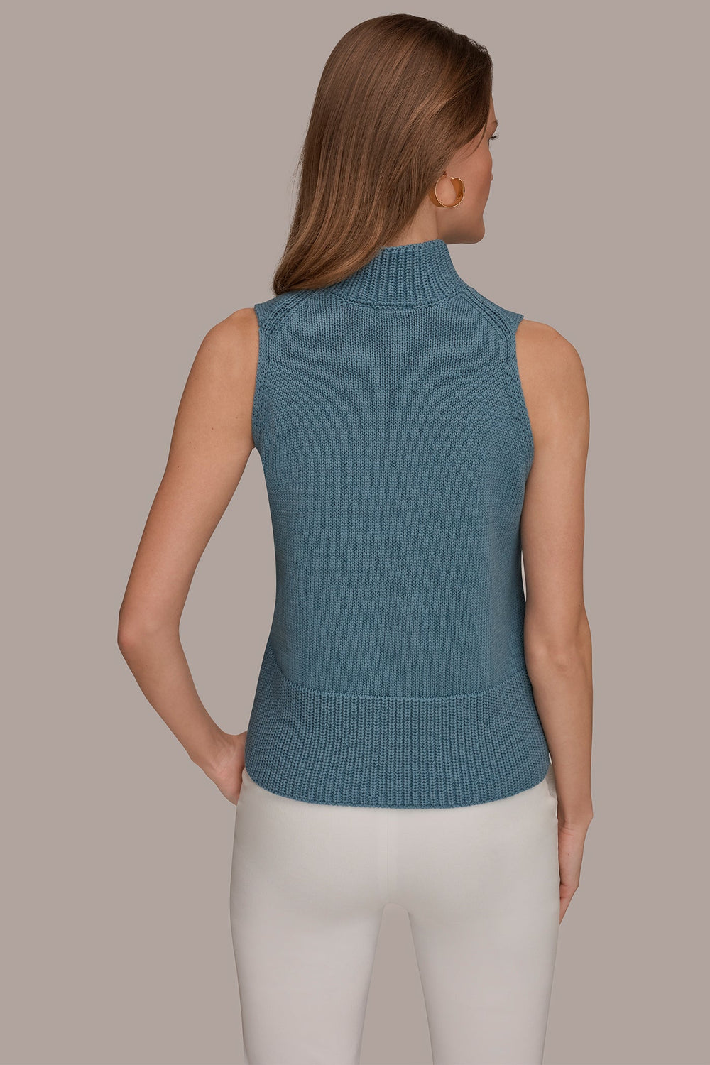 Donna Karan | SLEEVELESS A-LINE SWEATER