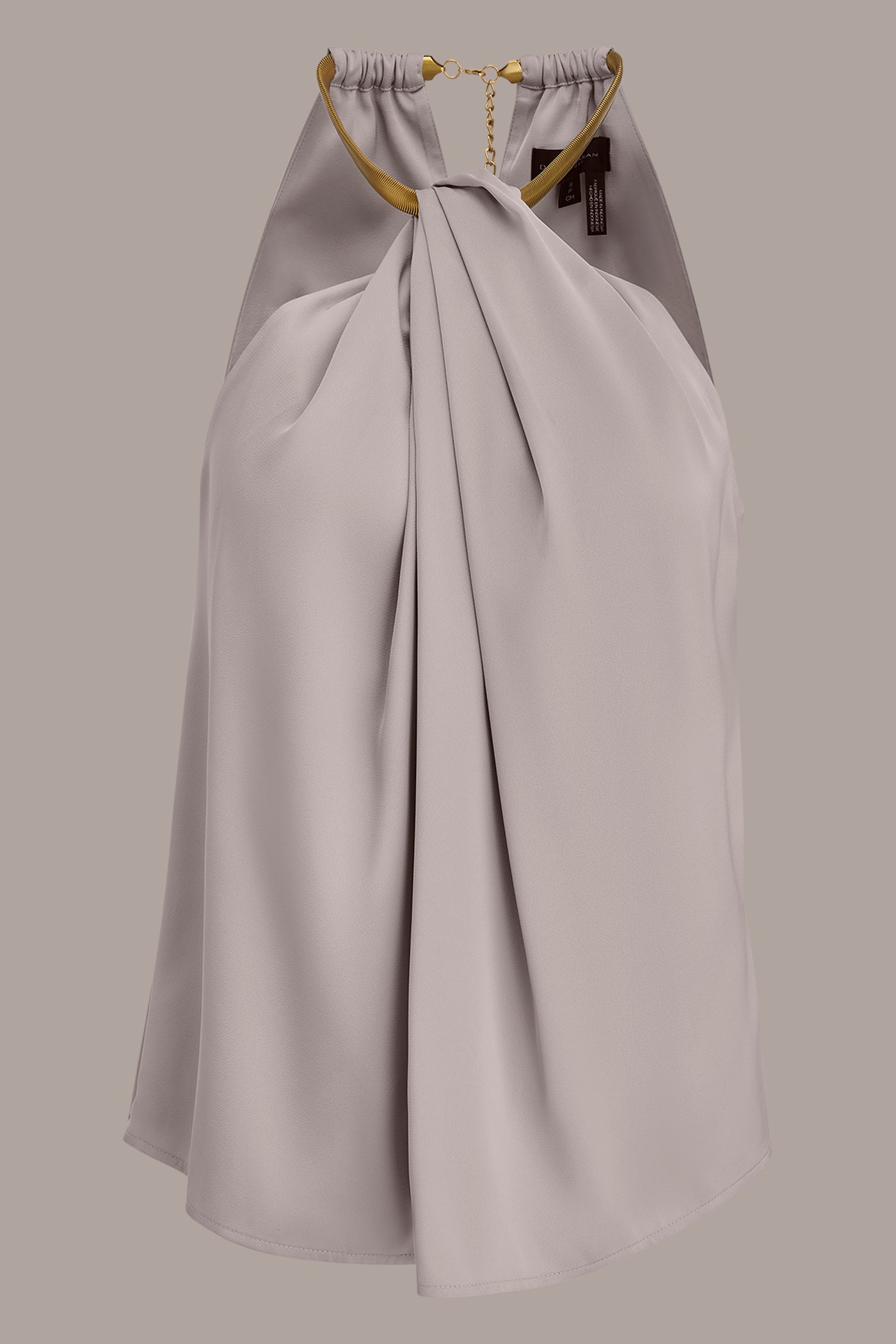 Donna Karan | TWIST HALTERNECK BLOUSE