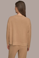 Donna Karan | LONG SLEEVE SWEATSHIRT