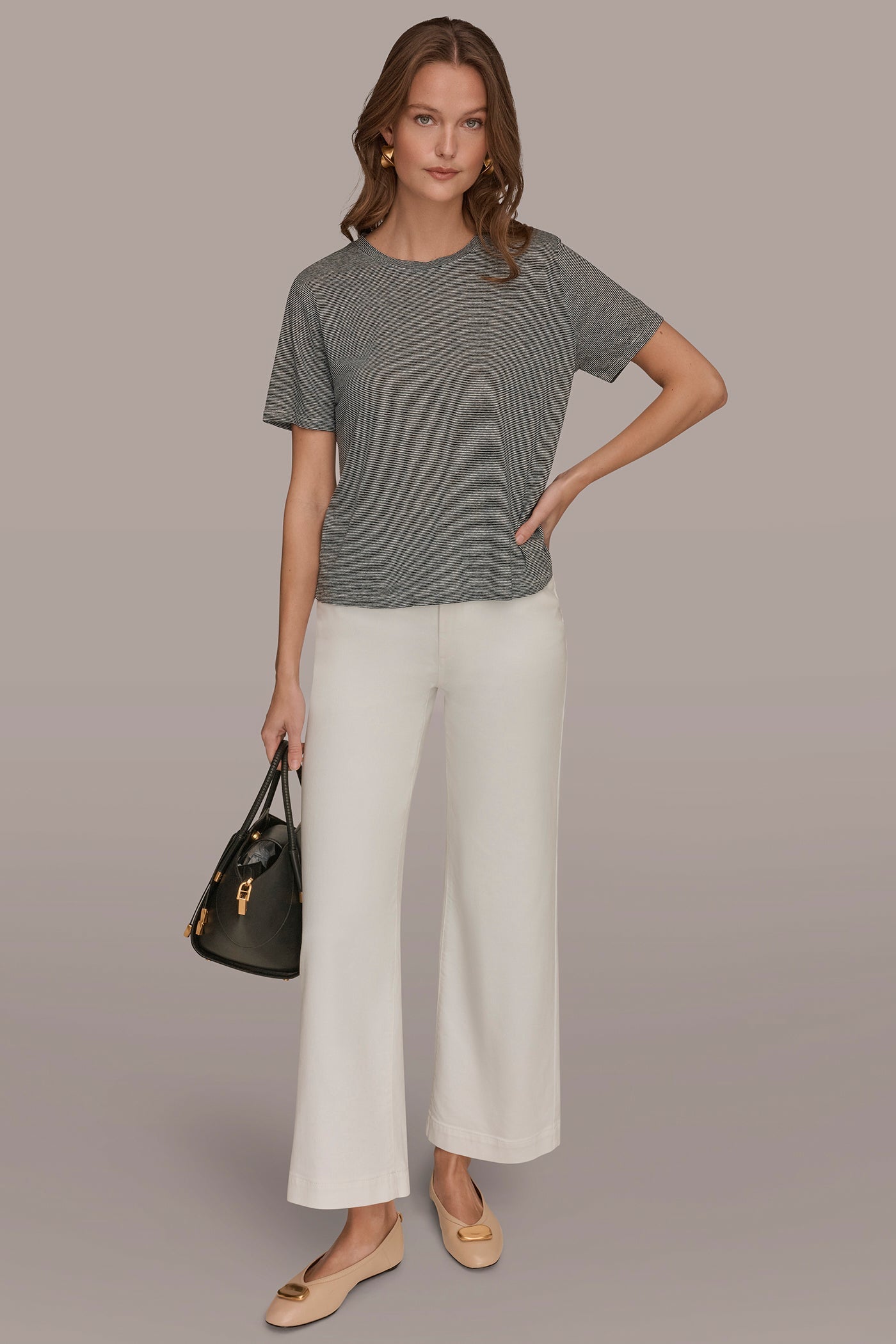 Donna Karan | SHORT SLEEVE TEE