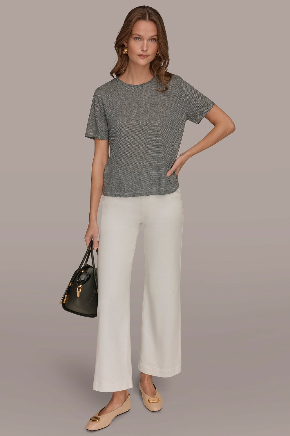 Donna Karan | SHORT SLEEVE TEE