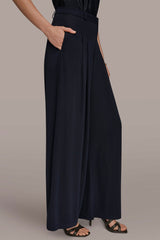 Donna Karan | PLEATED KNIT PANT
