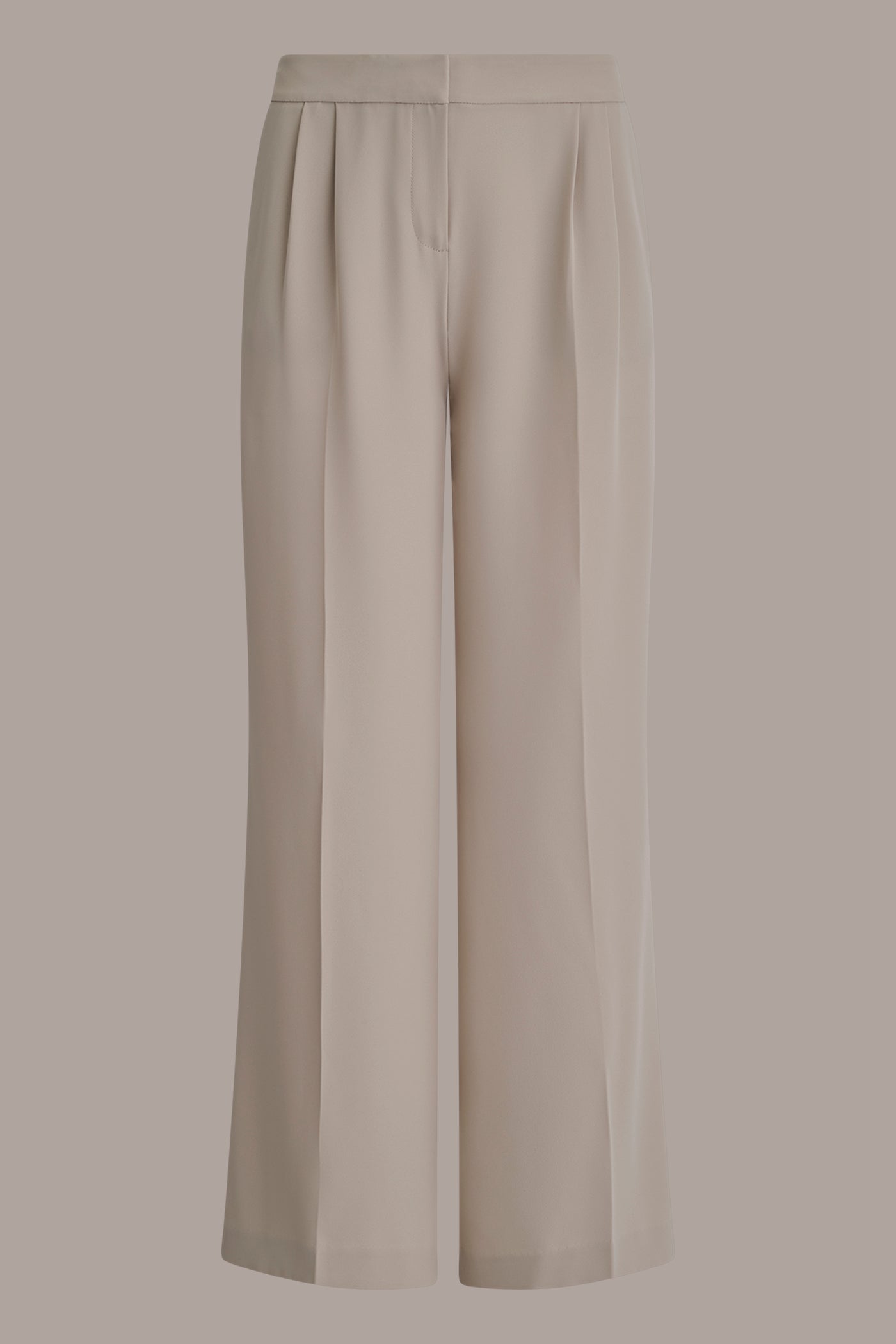 Donna Karan | MID-RISE PLEATED WIDE-LEG SUIT PANT