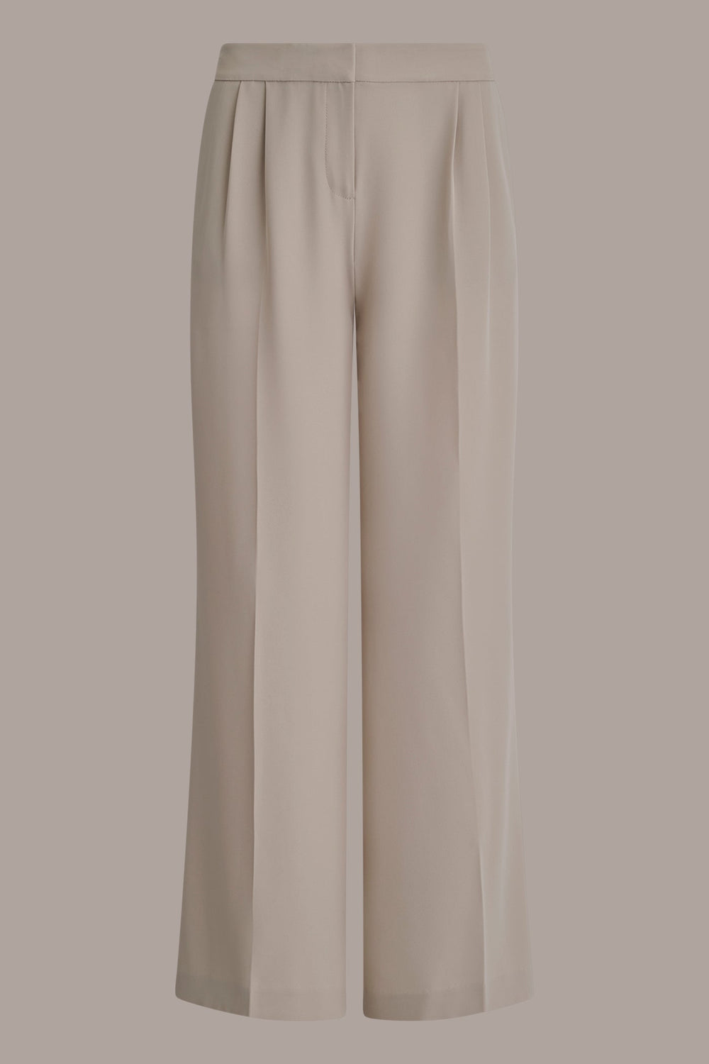 Donna Karan | MID-RISE PLEATED WIDE-LEG SUIT PANT