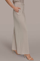 Donna Karan | PLEATED KNIT PANT