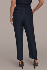 Donna Karan | PLEATED STRAIGHT PANT