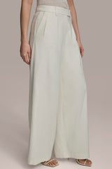 Donna Karan | PLEATED WIDE LEG PANT