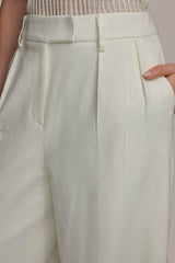 Donna Karan | PLEATED WIDE LEG PANT