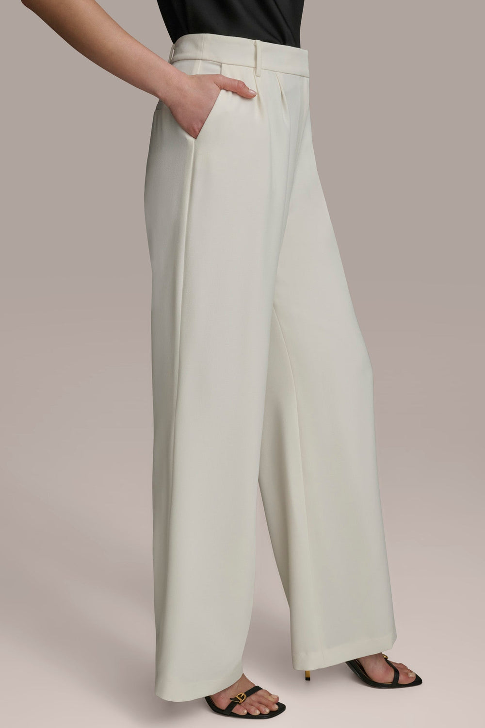 Donna Karan | WIDE PANT WITH PLEATS