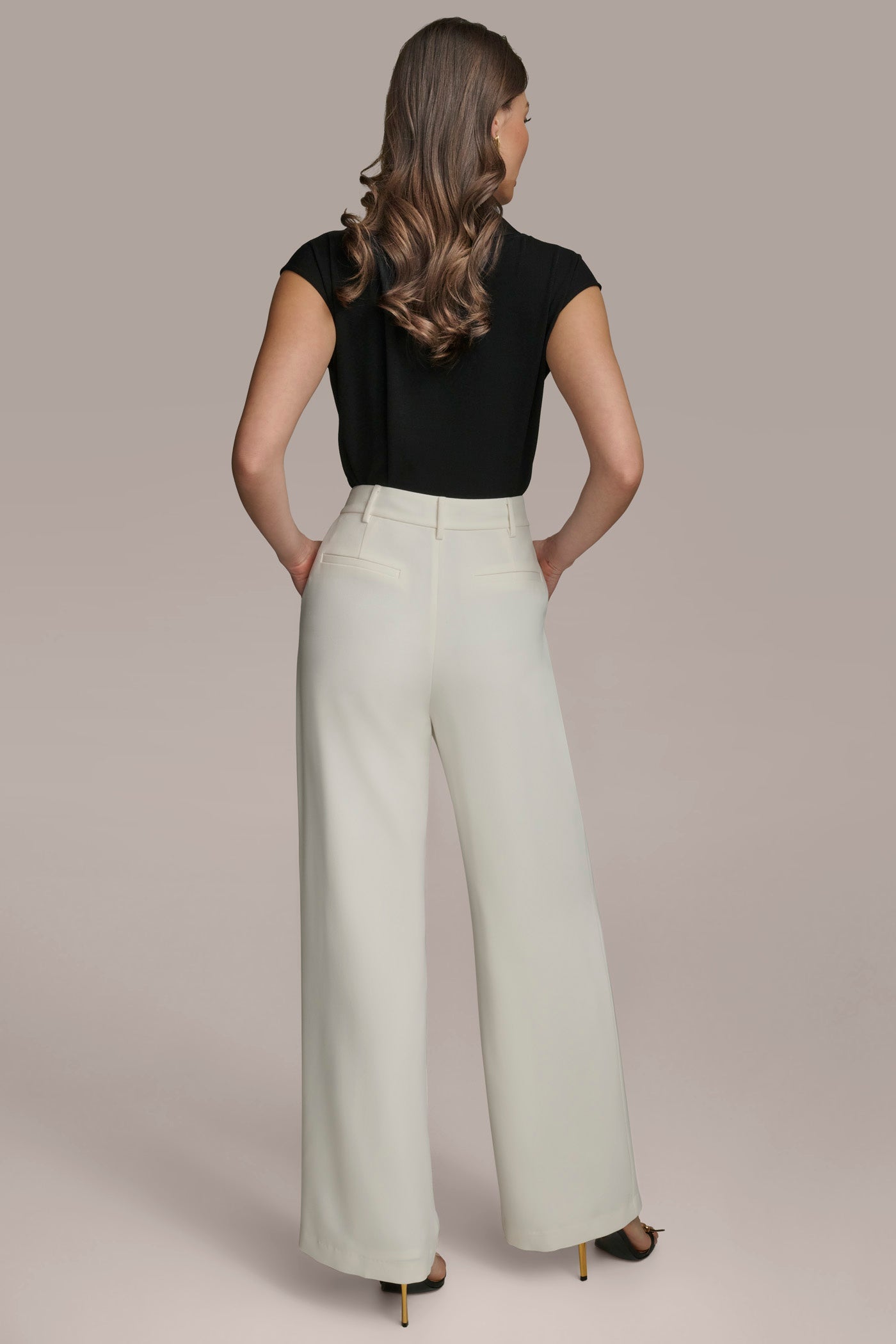 Donna Karan | WIDE PANT WITH PLEATS