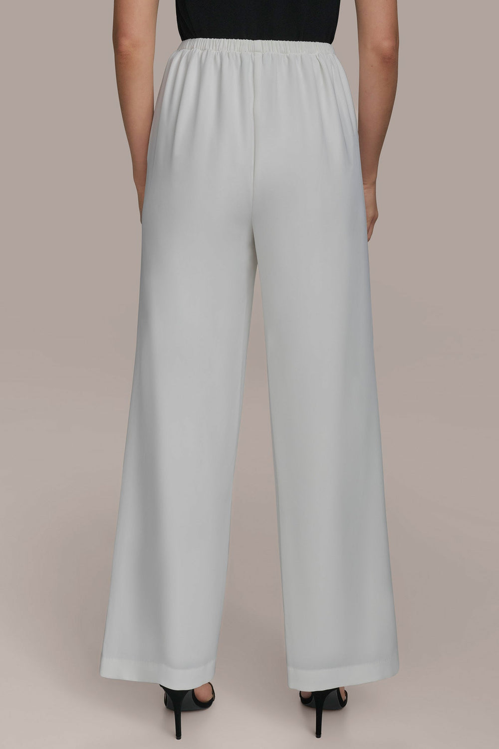 Donna Karan | WIDE LEG PULL ON PANT