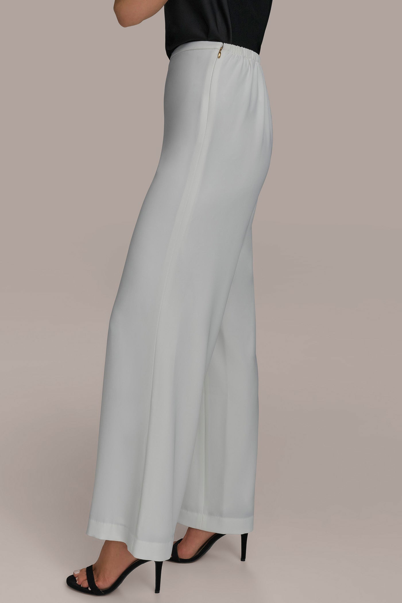Donna Karan | WIDE LEG PULL ON PANT