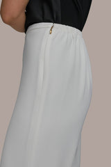 Donna Karan | WIDE LEG PULL ON PANT