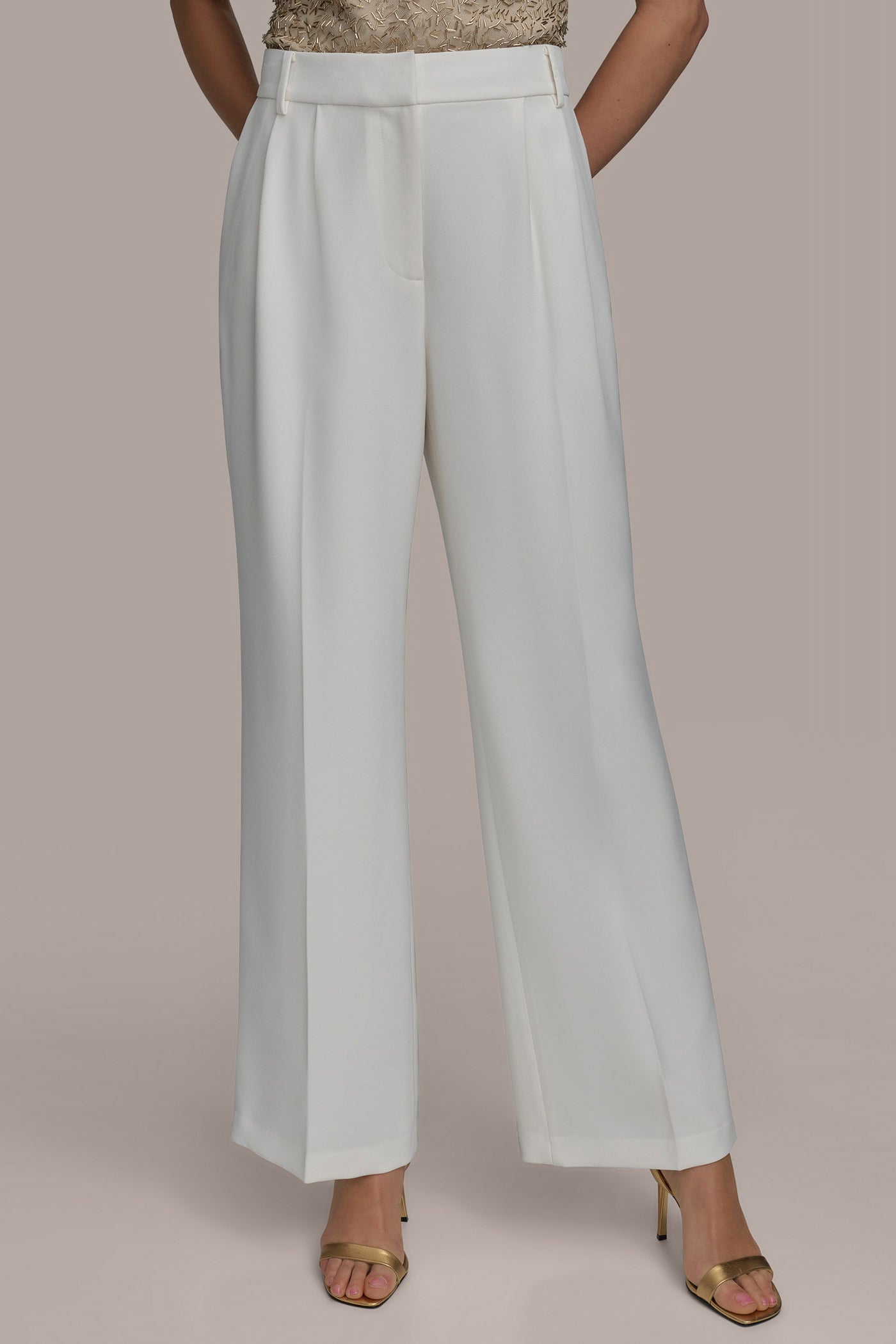 Donna Karan | WIDE PANT WITH PLEATS