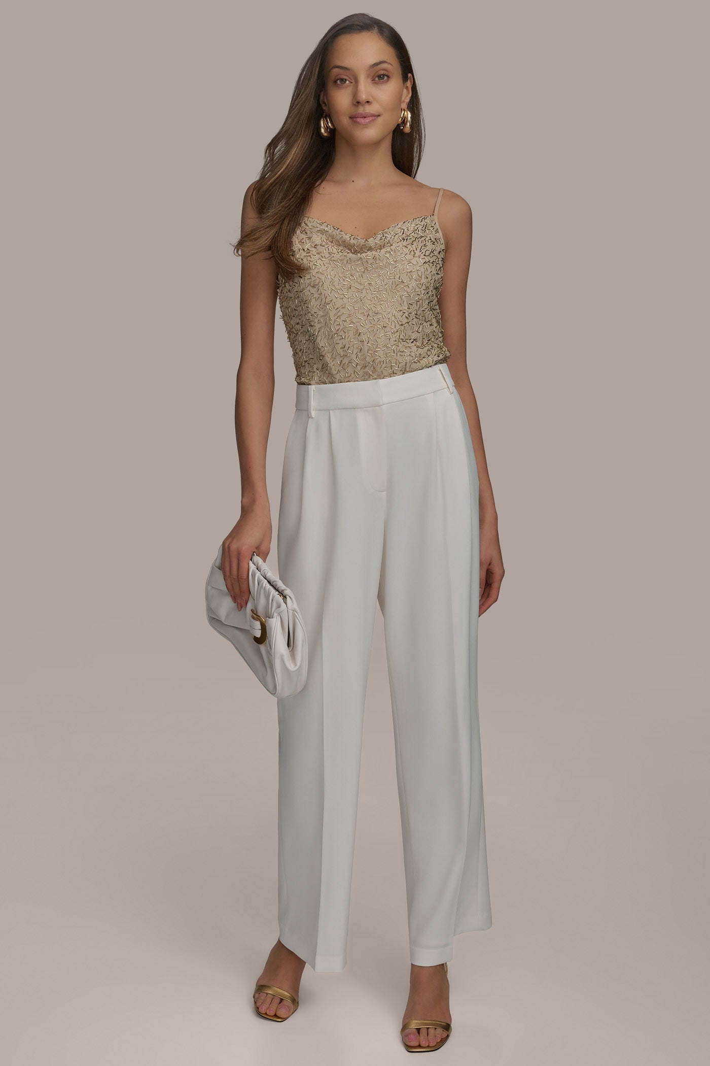 Donna Karan | WIDE PANT WITH PLEATS