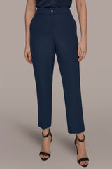 Donna Karan | MID-RISE SLIM ANKLE PANT
