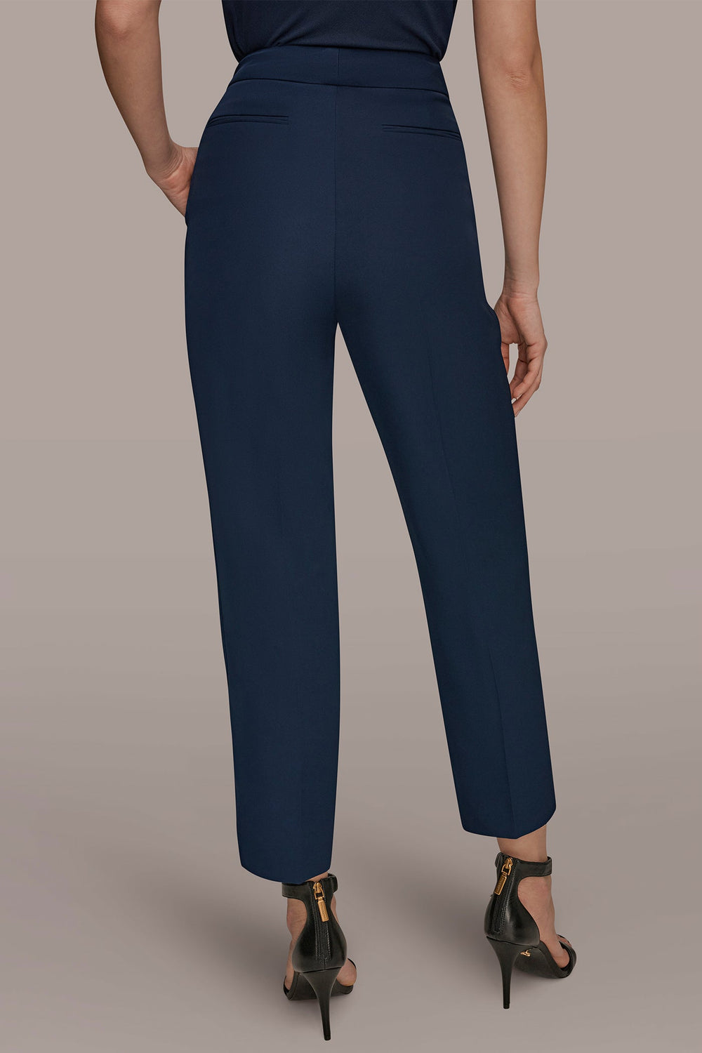 Donna Karan | MID-RISE SLIM ANKLE PANT