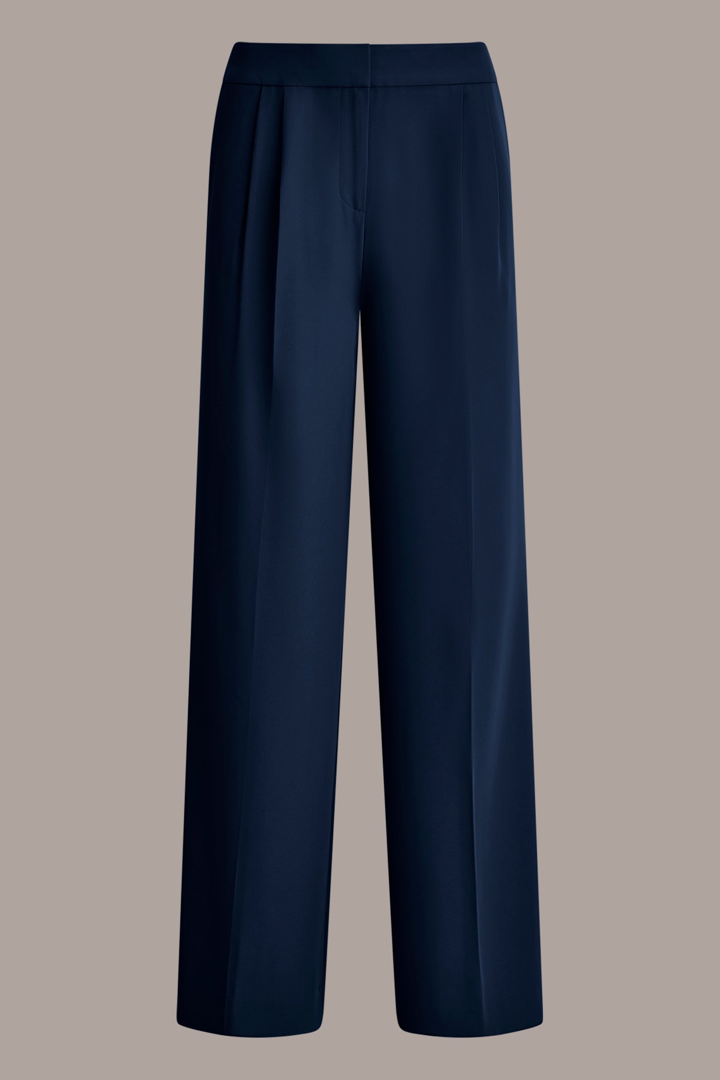 Donna Karan | MID-RISE PLEATED WIDE-LEG SUIT PANT