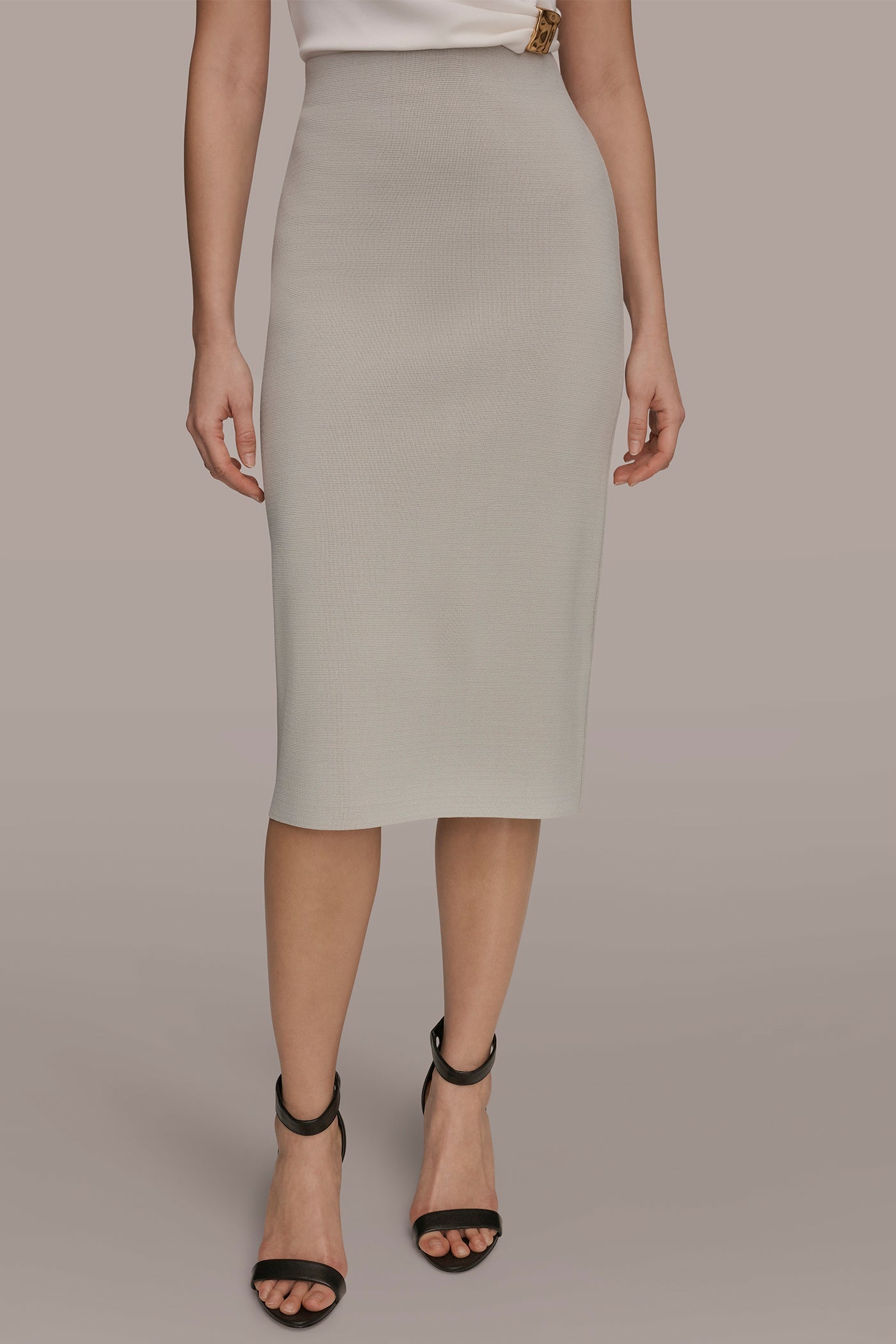 Donna Karan | SWEATER SUIT PENCIL SKIRT