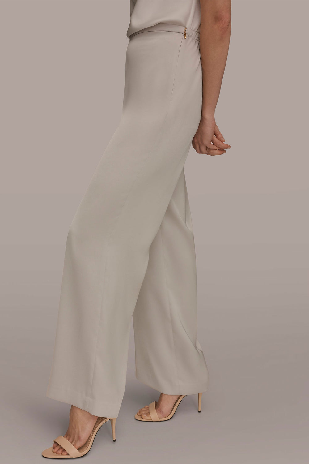 Donna Karan | WIDE LEG PULL ON PANT