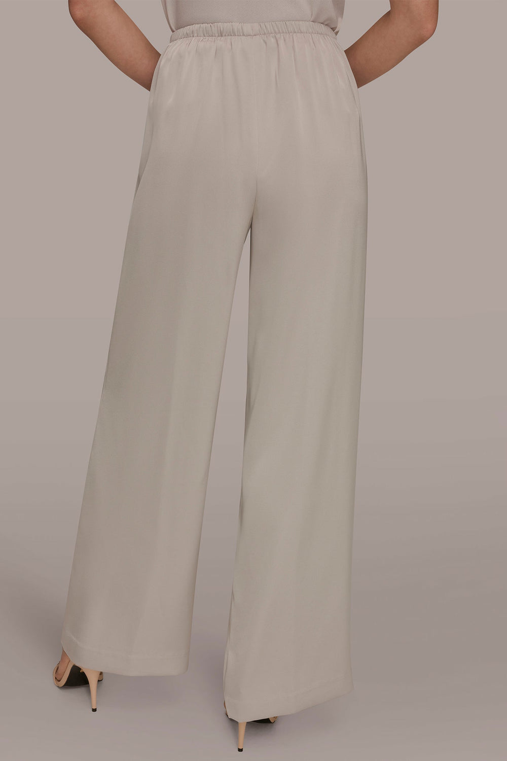 Donna Karan | WIDE LEG PULL ON PANT