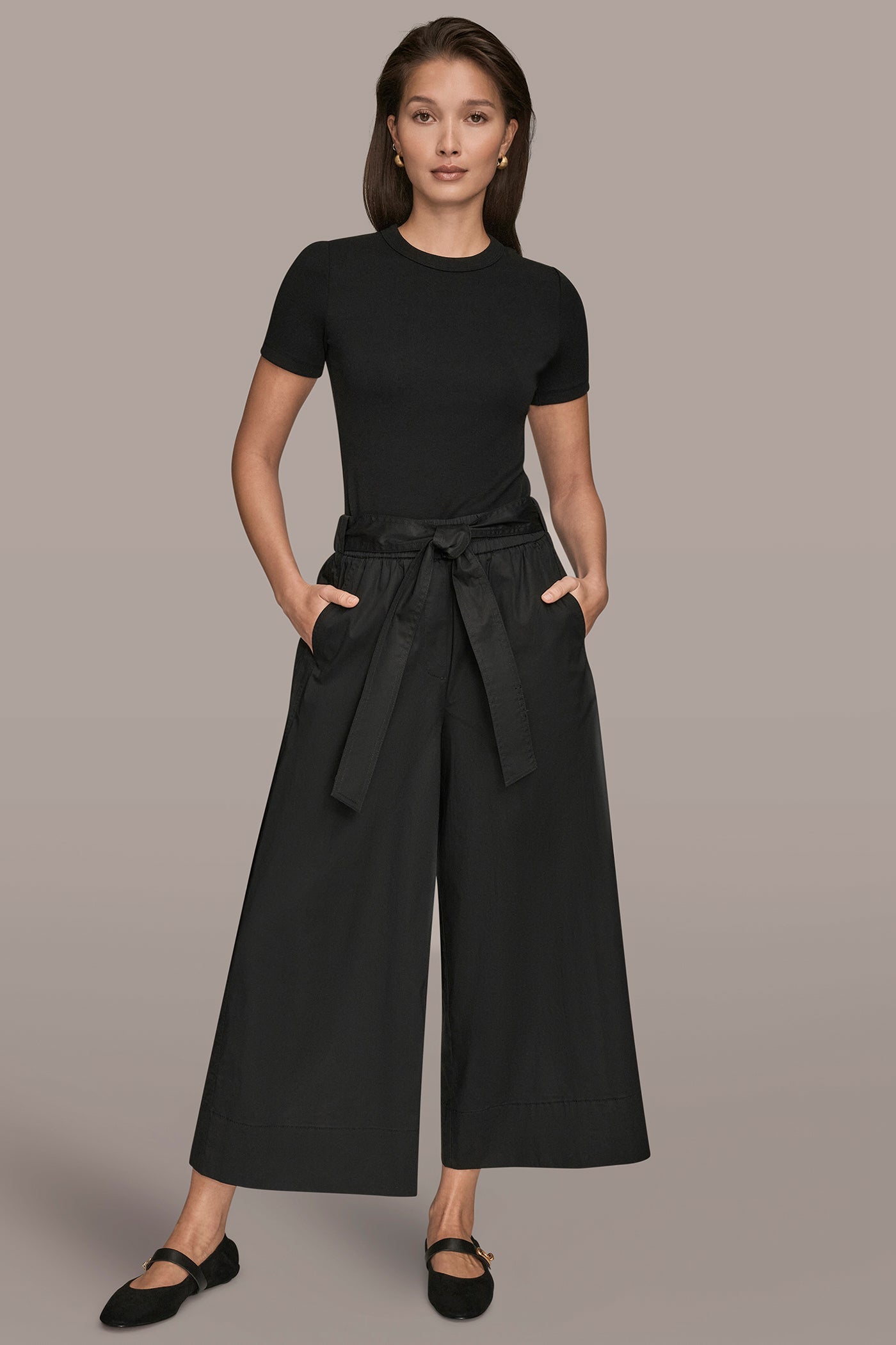 Donna Karan | CROPPED MID-RISE PANT