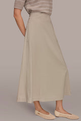 Donna Karan | MIDI A-LINE PANEL SKIRT