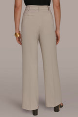 Donna Karan | PLEATED WIDE LEG PANT