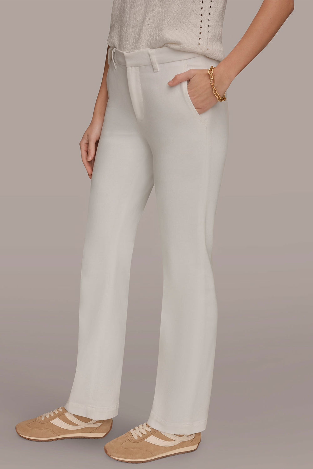 Donna Karan | THE DONNA MID-RISE MODERN TROUSER JEAN