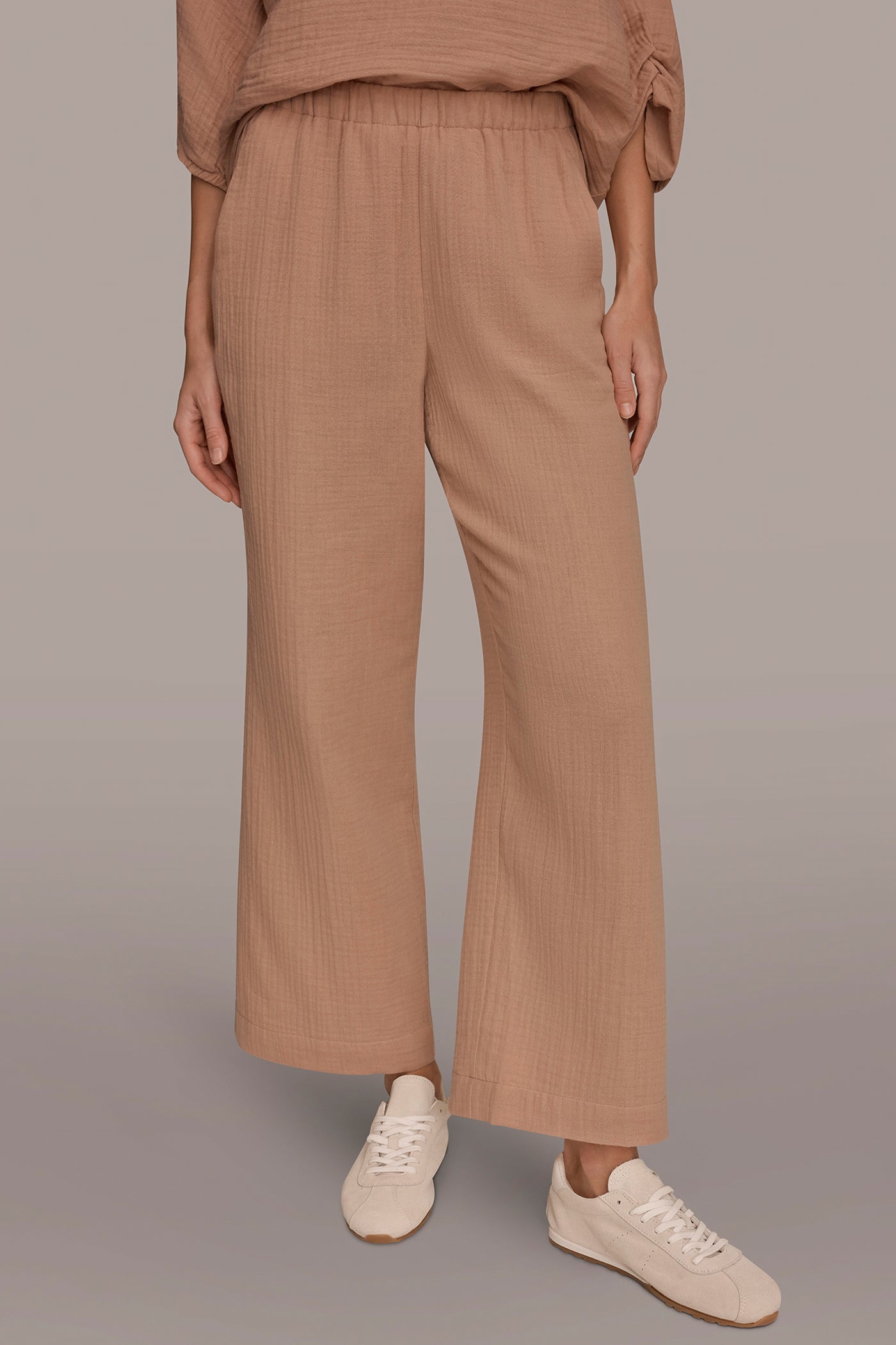 Donna Karan | MID-RISE STRAIGHT-LEG PANT