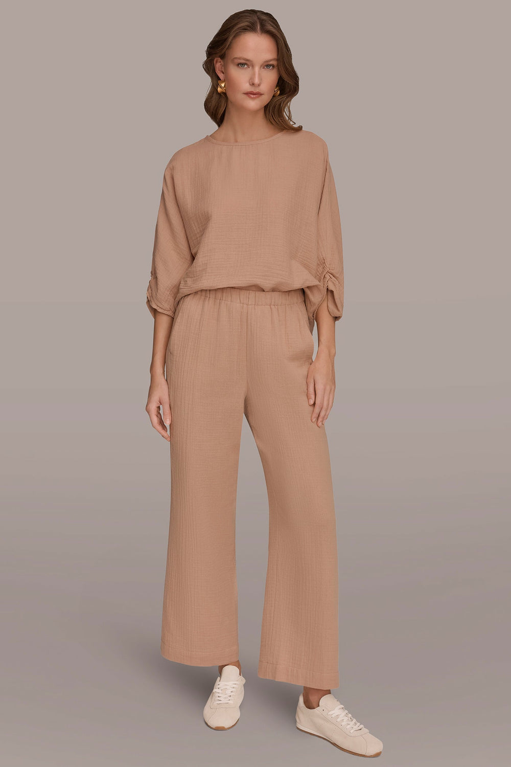 Donna Karan | MID-RISE STRAIGHT-LEG PANT