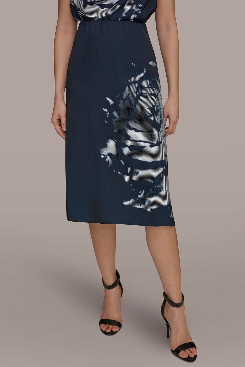Donna Karan | FLORAL SUIT PENCIL SKIRT