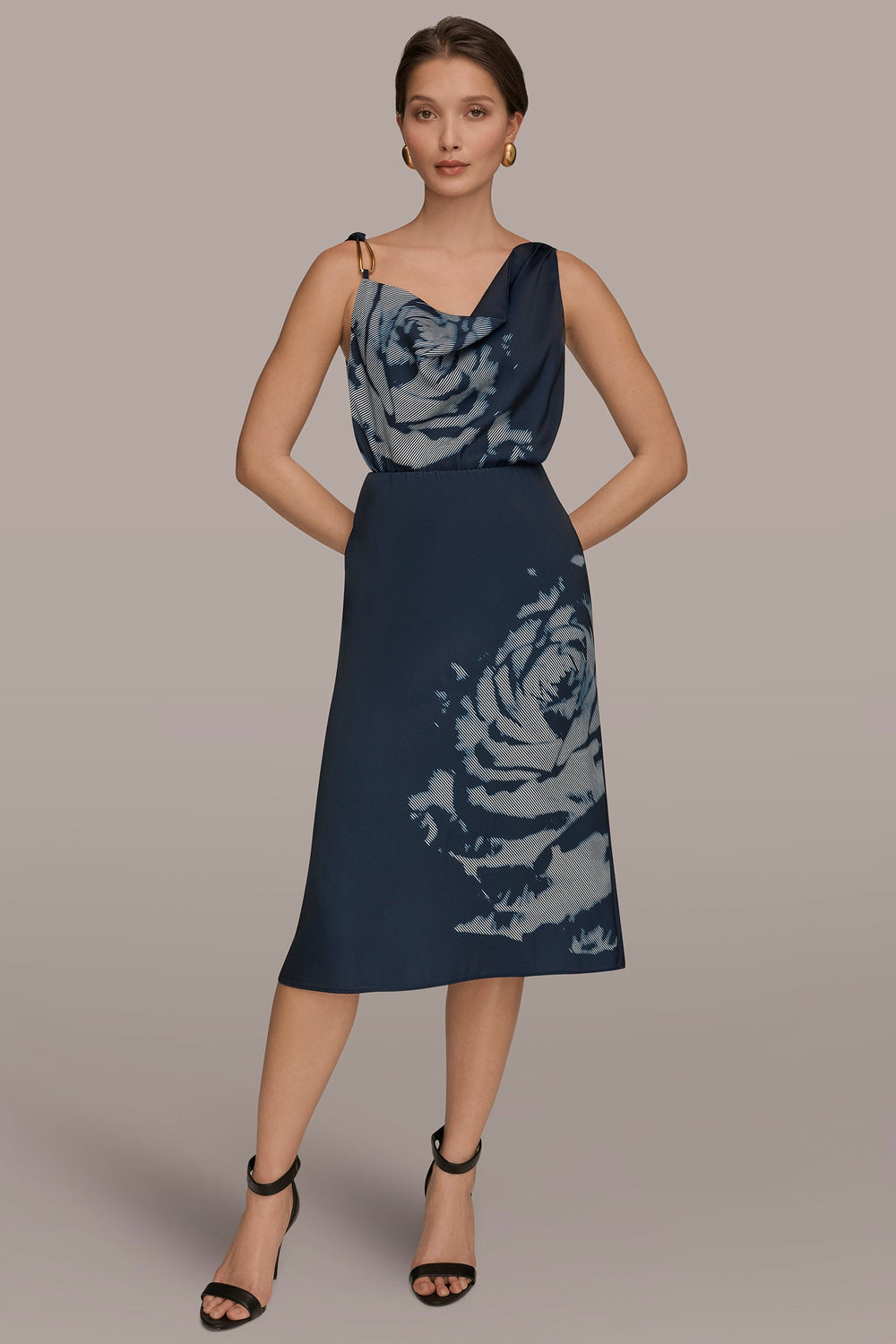 Donna Karan | FLORAL SUIT PENCIL SKIRT