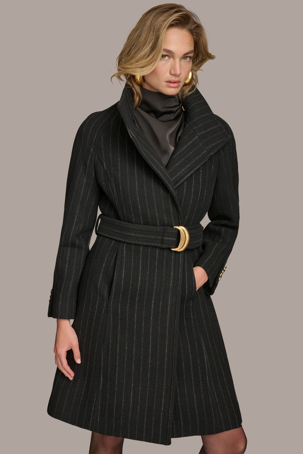 Donna Karan | WOOL TRENCH COAT