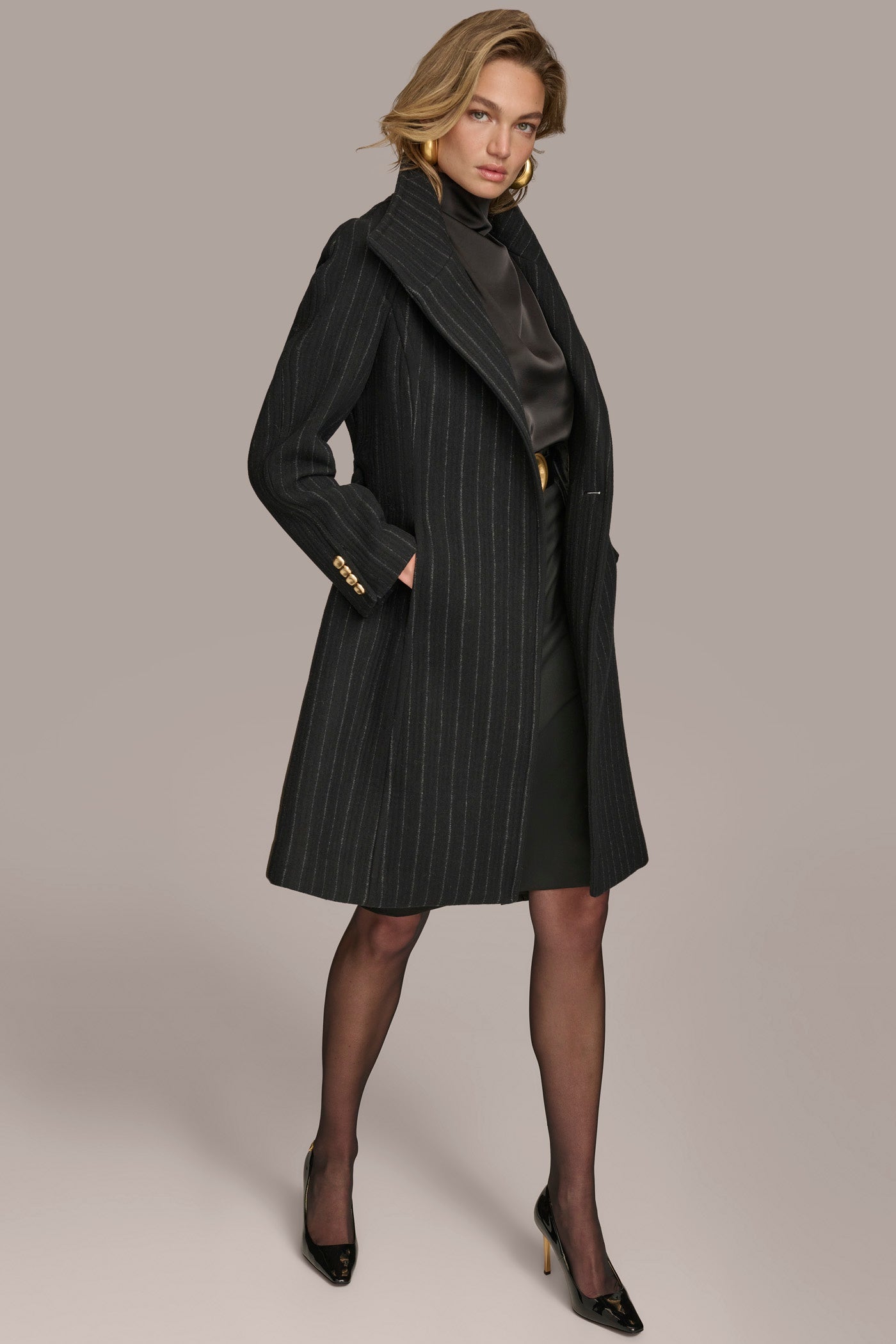 Donna Karan | WOOL TRENCH COAT